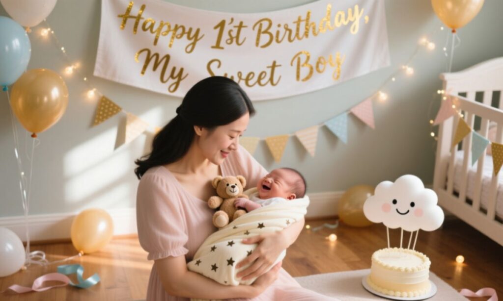 first-birthday-wishes-for-baby-boy-from-mother